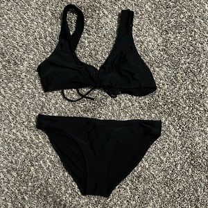 Black aerie bathing suit